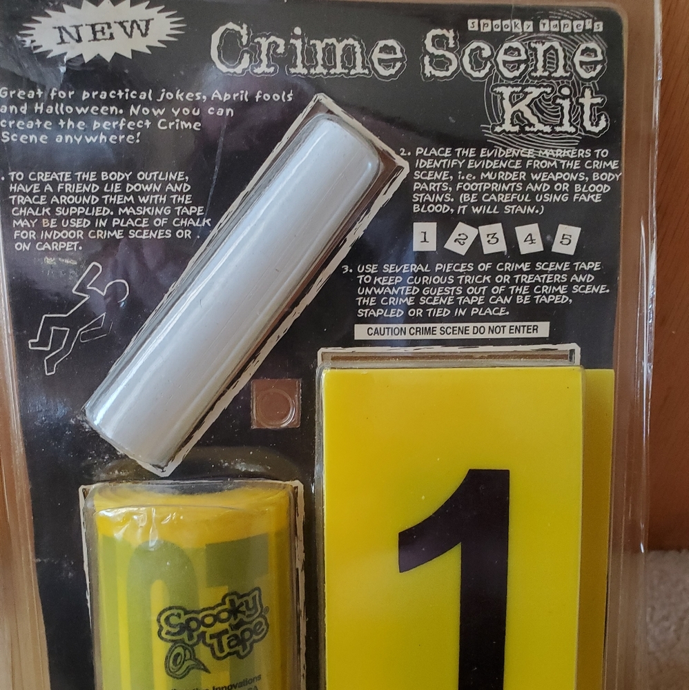 Crime scene kit halloween
